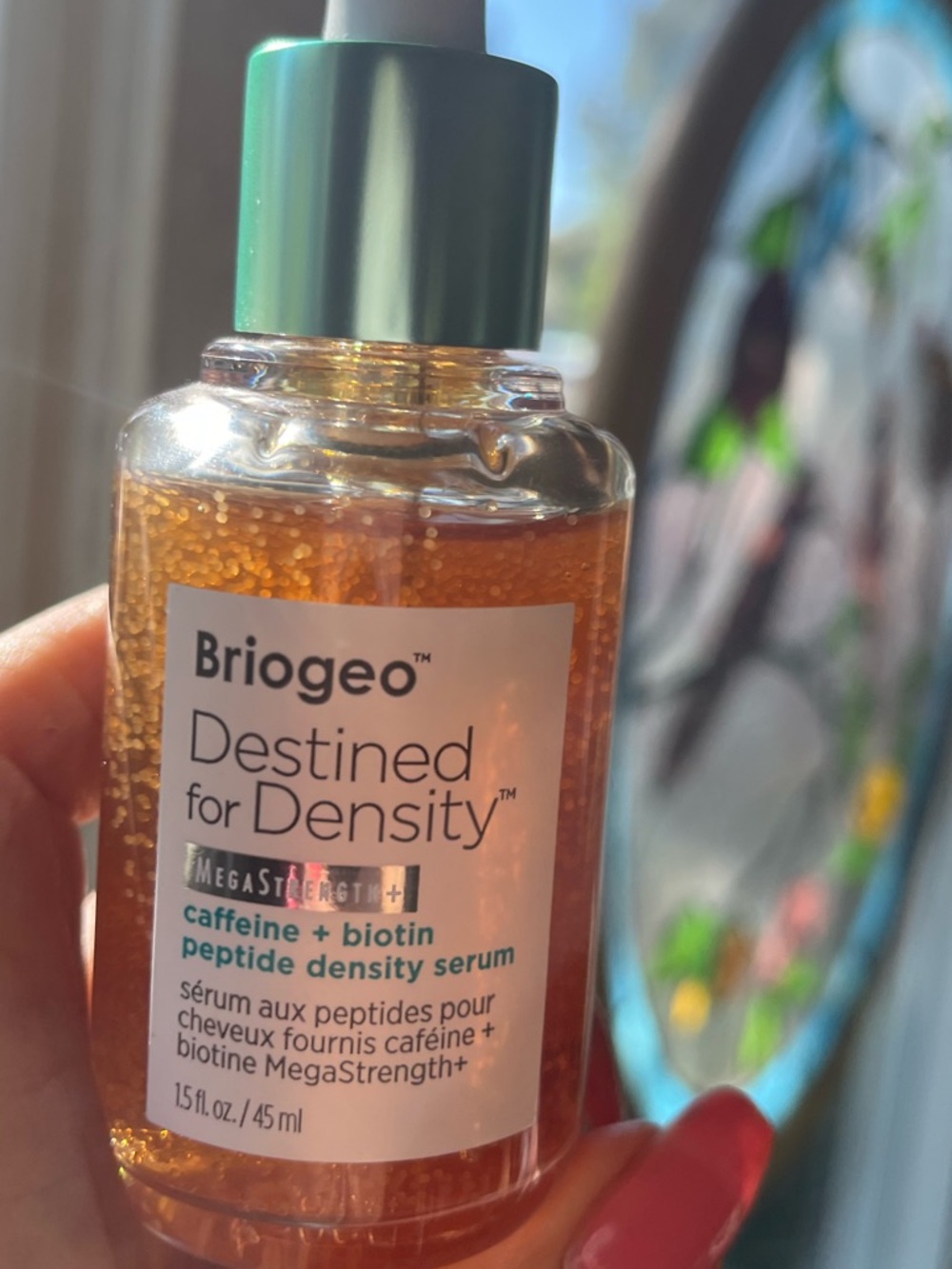 Briogeo Destined for Density Serum in Gold Amber